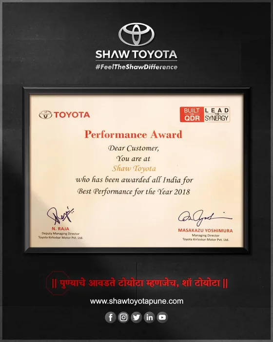 Toyota - Best Performance